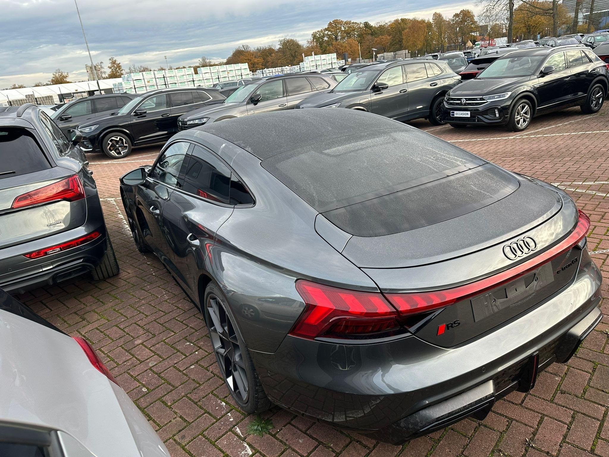Audi E-tron GT Rs performance, Auto's, Automaat, 660 min, Gebruikt, Zwart