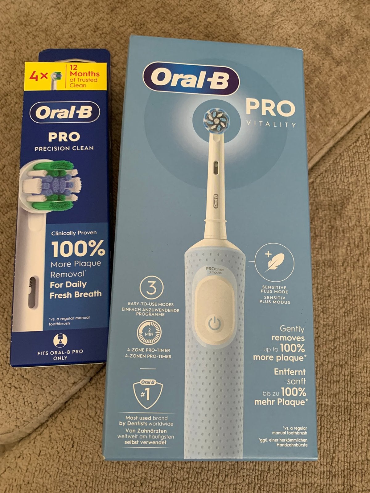 Oral B PRO vitality elektrische tandenborstel., Ophalen of Verzenden, Nieuw, Tandenborstel