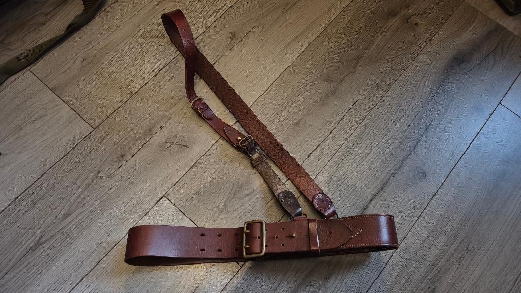 Originele bruine sam brown, Ophalen of Verzenden, Engeland