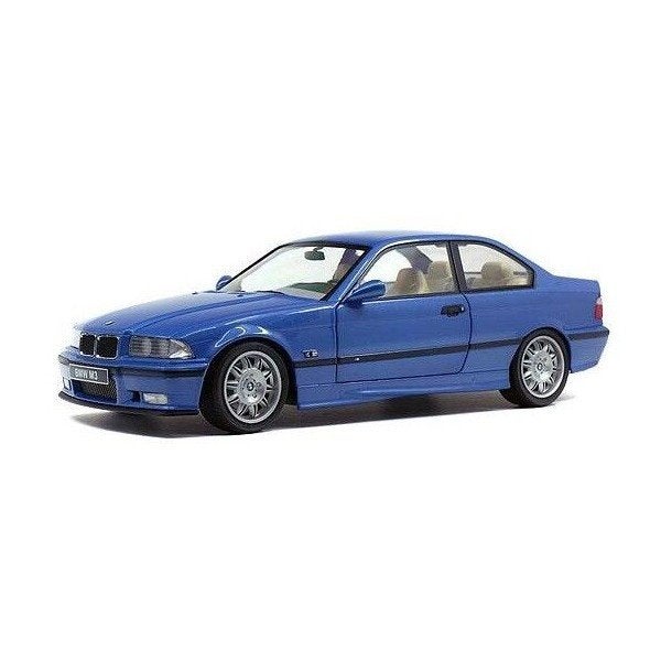 BMW M3 (E36) Coupe Works 1996 Blauw Schaal 1/18 Solido, Hobby en Vrije tijd, Modelauto's | 1:18, Solido, Auto, Solido, Nieuw