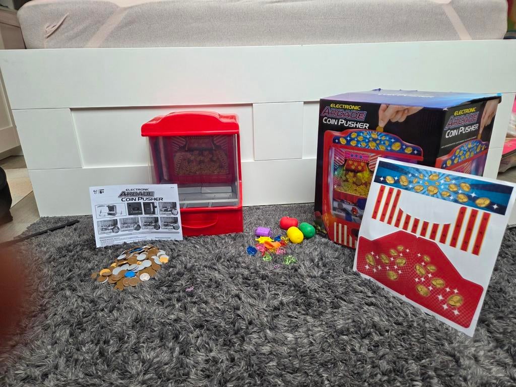 Electronic Arcade Coin Pusher - Zo goed als nieuw, Ophalen of Verzenden, Zo goed als nieuw, Jongen of Meisje