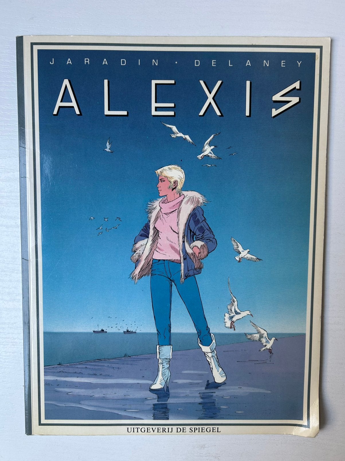 Alexis Jaradin Delaney Het Onvoorziene, Eén stripboek, Ophalen of Verzenden, Zo goed als nieuw