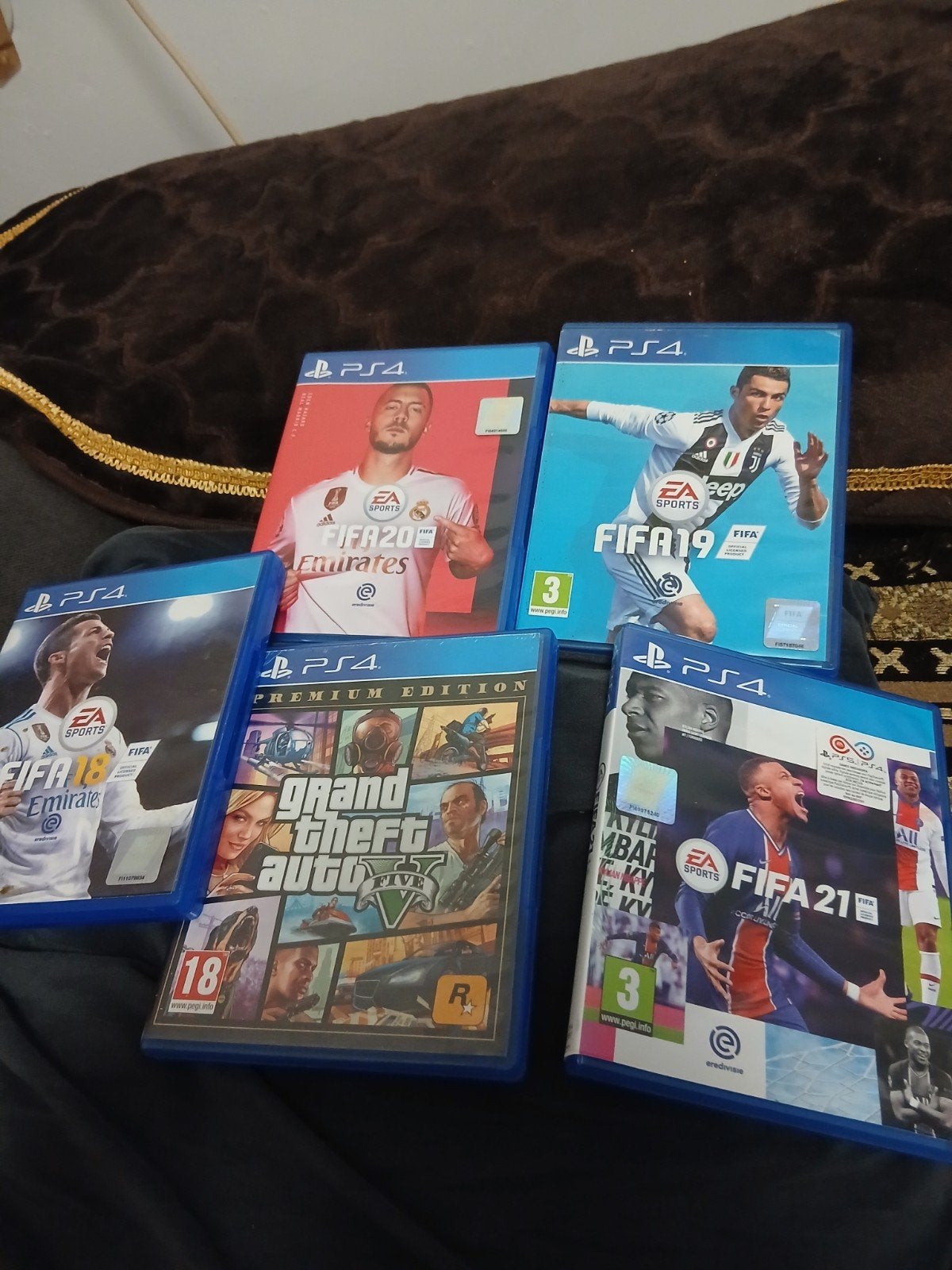 PS4 Games: FIFA 18, 19, 20, 21 & Grand Theft Auto V, Ophalen of Verzenden, Gebruikt, Sport, Vanaf 18 jaar