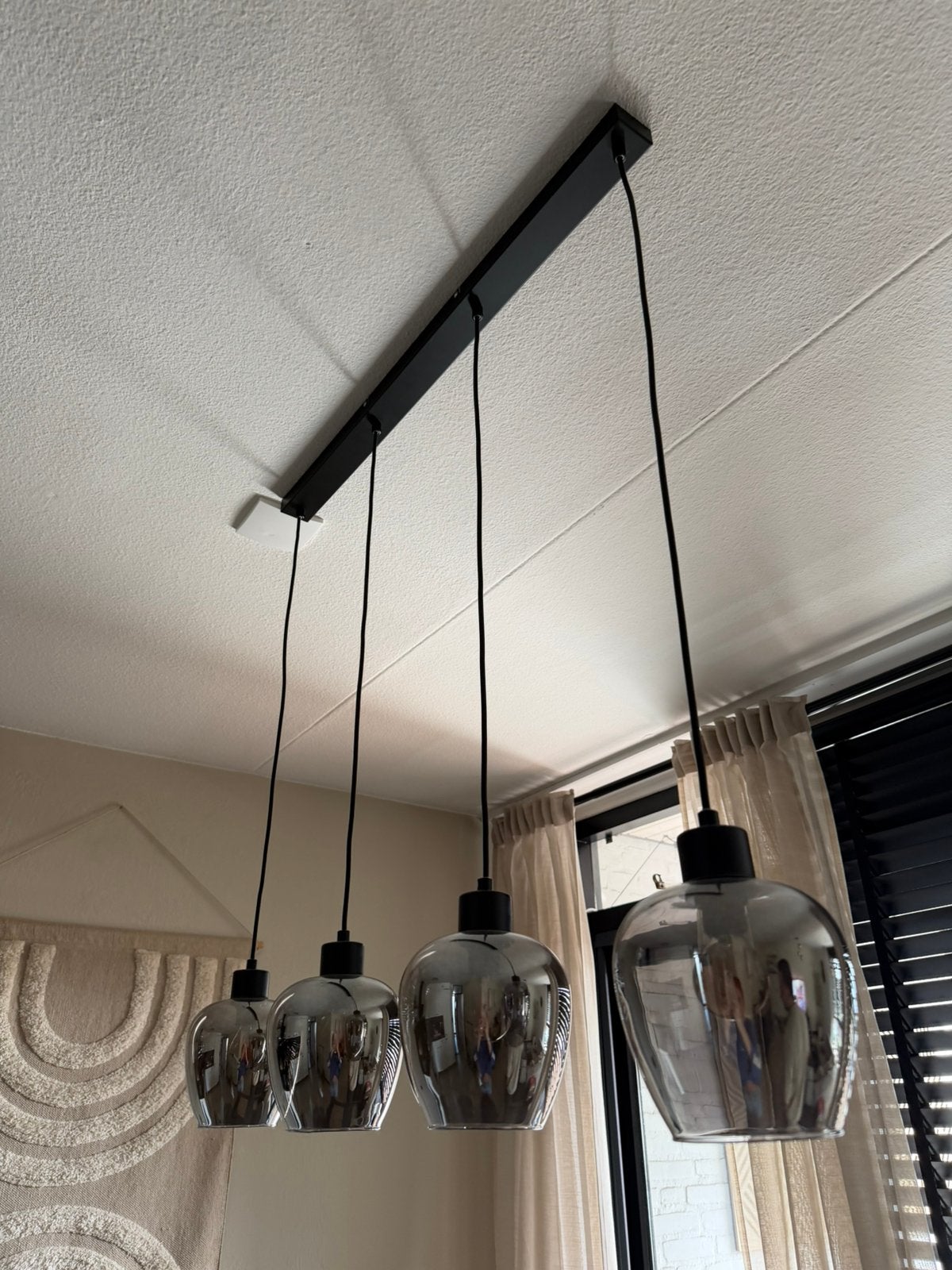 LUMENXL | hanglamp 2 verschillende, Ophalen of Verzenden, Zo goed als nieuw, Glas