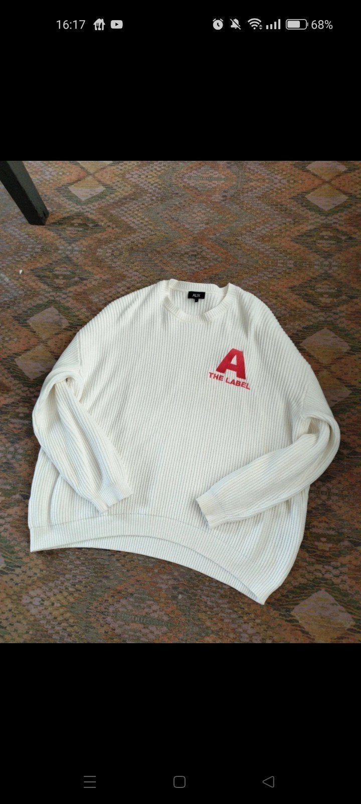 Alix The Label Gebroken Witte Trui Maat L, Wit, Maat 42/44 (L), Ophalen of Verzenden, Zo goed als nieuw