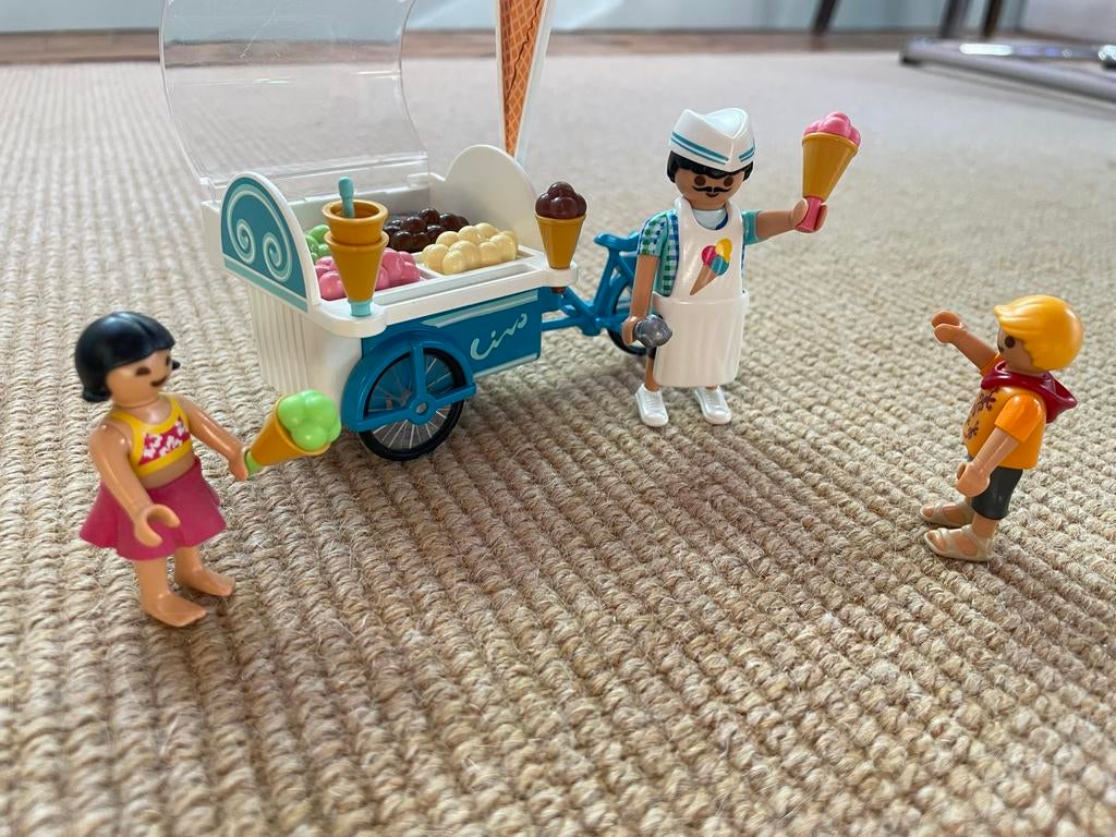 Playmobil IJscowagen met figuren en accessoires 9426, Ophalen of Verzenden, Zo goed als nieuw, Jongen of Meisje