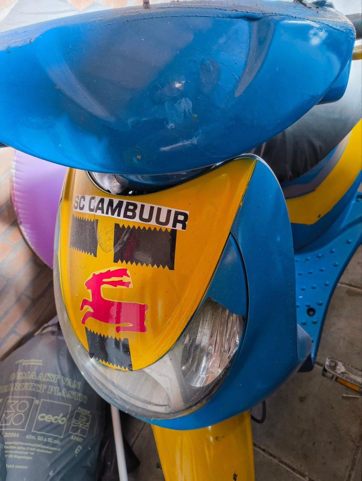 scooter sc cambuur, Ophalen, Gebruikt, Benzine, Peugeot