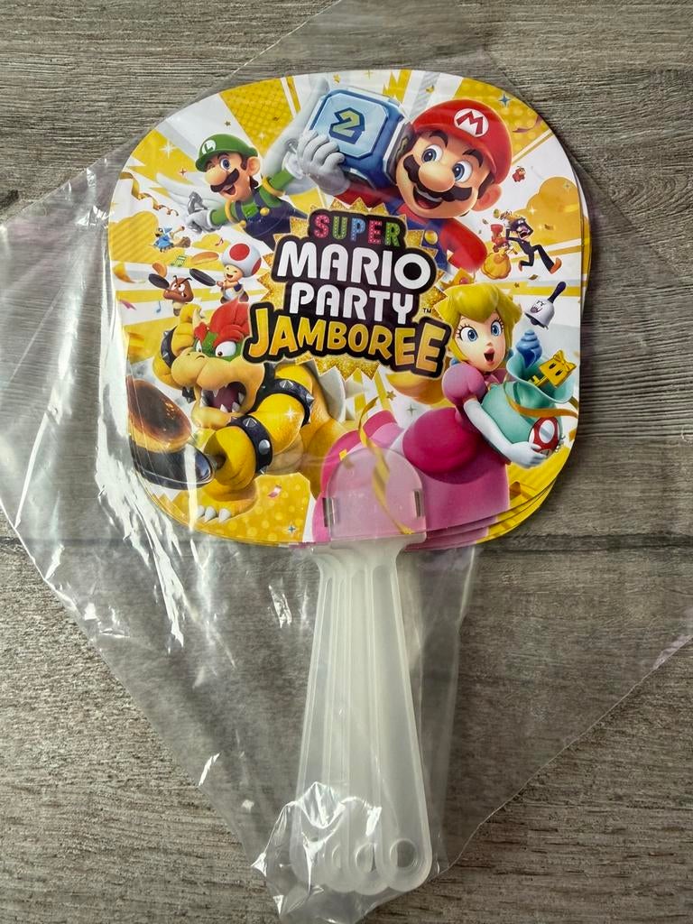Super Mario Party Jamboree Waaierset | Nintendo Rewards, Ophalen of Verzenden, Zo goed als nieuw