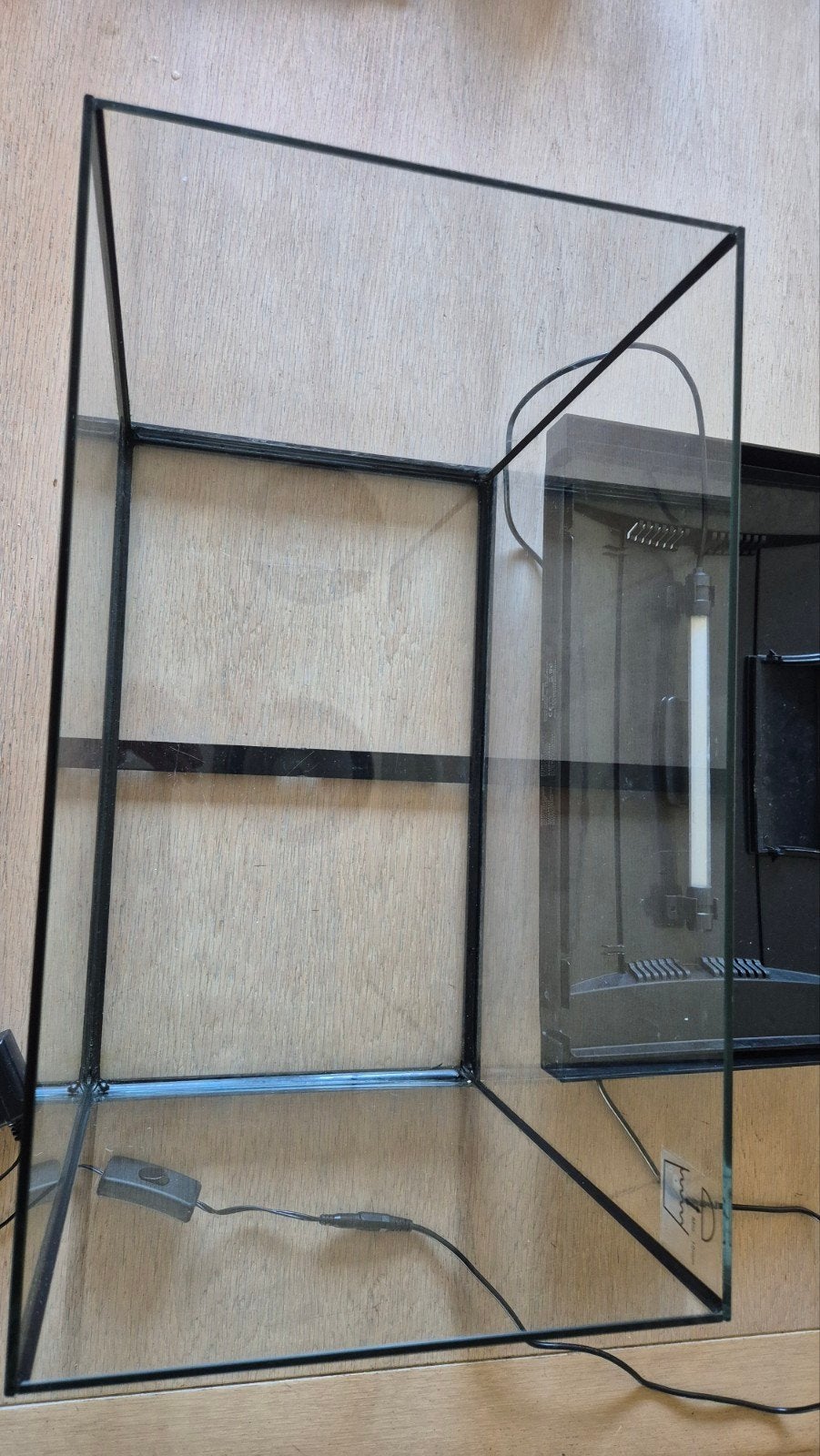 te koop aquarium afmetingen 43 x 26 x 33 cm (bxdxh), Ophalen of Verzenden, Zo goed als nieuw