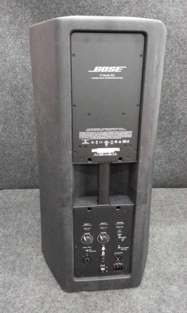 BOSE F1 Model 812 Flexible Array 1000W Speaker Zwart Nieuw