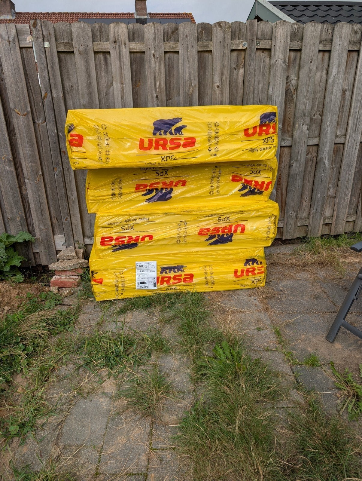 8 XPS isolatieplaten 160mm dik - Vloerisolatie, Ophalen