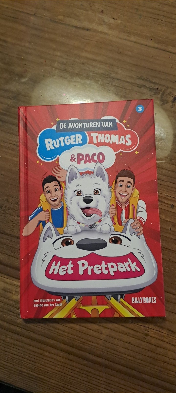 De Avonturen van Rutger, Thomas & Paco: Het Pretpark, Ophalen of Verzenden, Zo goed als nieuw, Rutger Vink, Thomas van Grinsven
