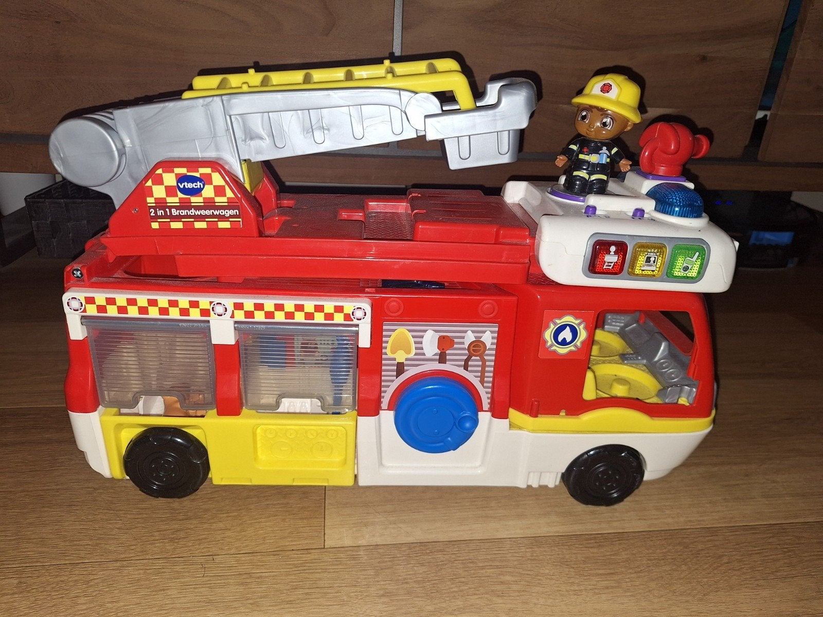 VTech 2-in-1 Brandweerwagen - Educatief Speelgoed, Ophalen of Verzenden