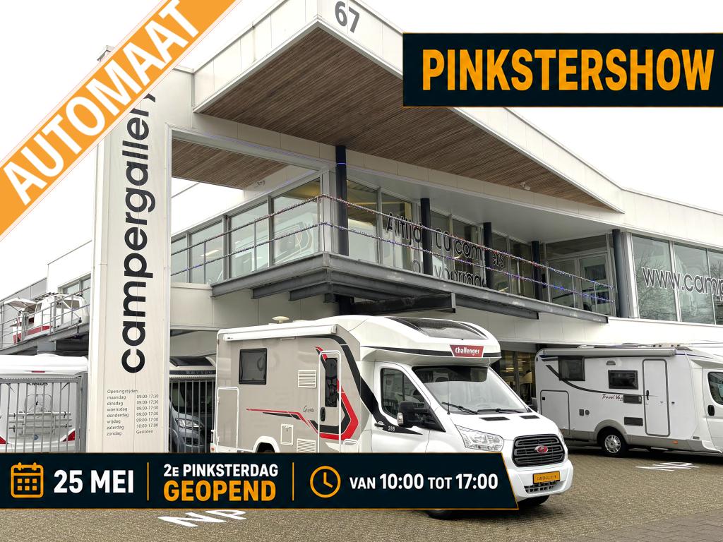 Challenger Graphite 288 AUTOMAAT 15.000KM! QUEENSBED HEFBED, Automaat, Ford, Bedrijf, Diesel
