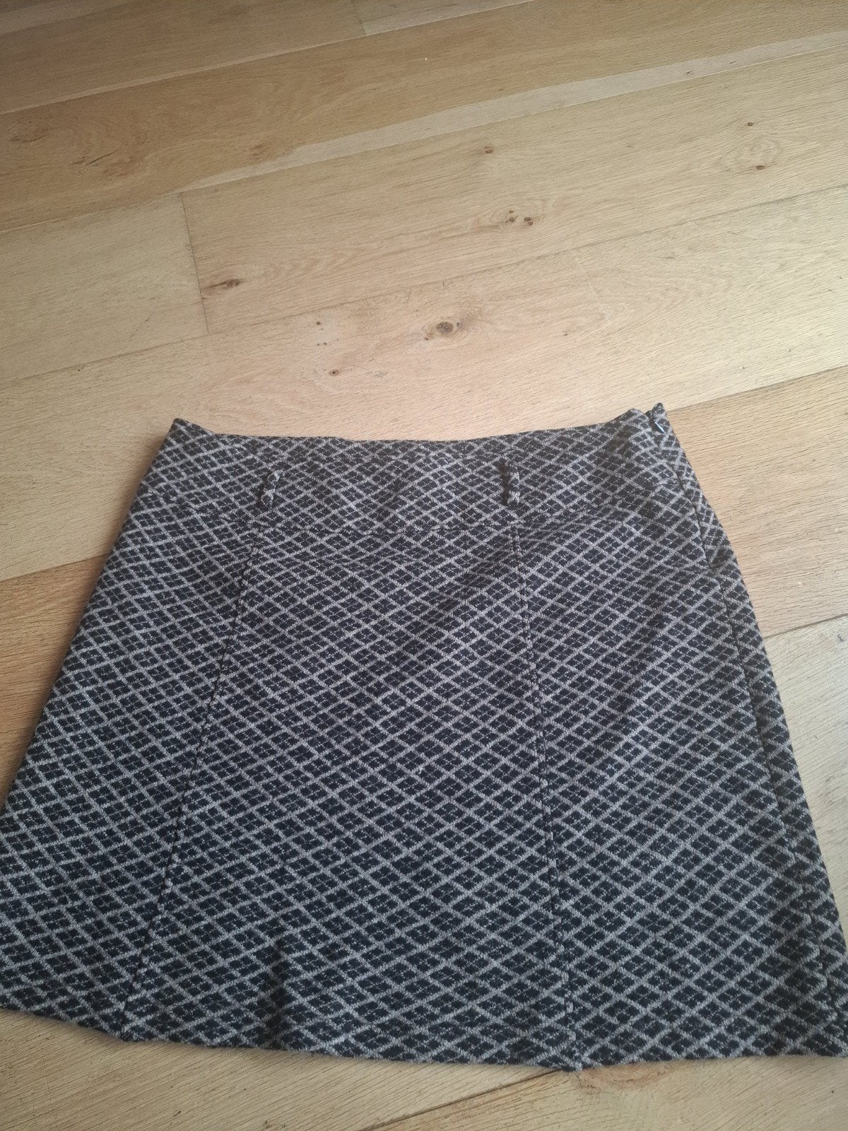Caroline Biss wollen rok maat 46, Meerkleurig, Maat 46/48 (XL) of groter, Ophalen of Verzenden, Gedragen