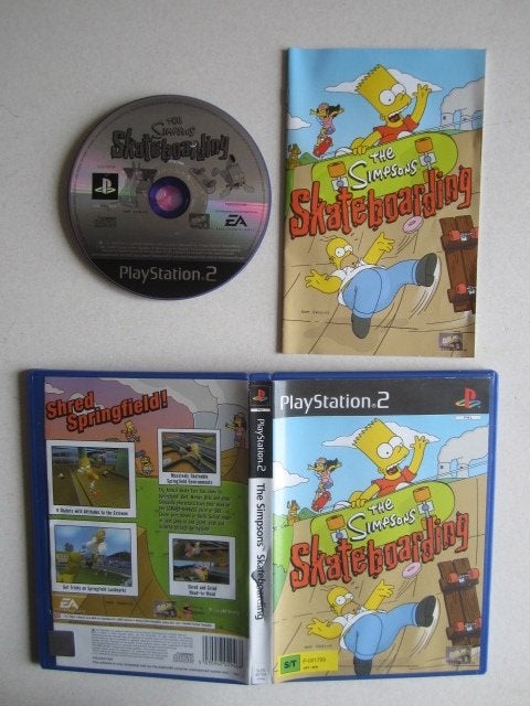 The Simpsons PS2 Playstation 2, Spelcomputers en Games, Games | Sony PlayStation 2, Overige genres, 1 speler, Ophalen of Verzenden
