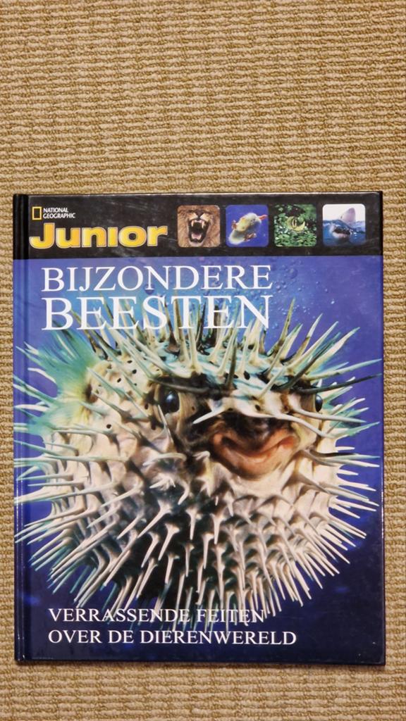 National Geographic Junior - Bijzondere Beesten, Boeken, Ophalen of Verzenden, Zo goed als nieuw, Natuur algemeen