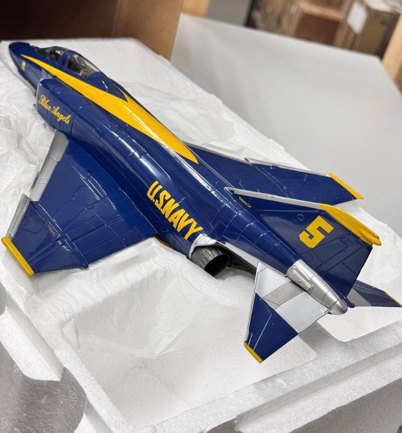 F-4 Phantom U.S. Navy Blue Angels 1:48 ZELDZAAM vliegtuig, Hobby en Vrije tijd, Modelbouw | Vliegtuigen en Helikopters, Overige merken