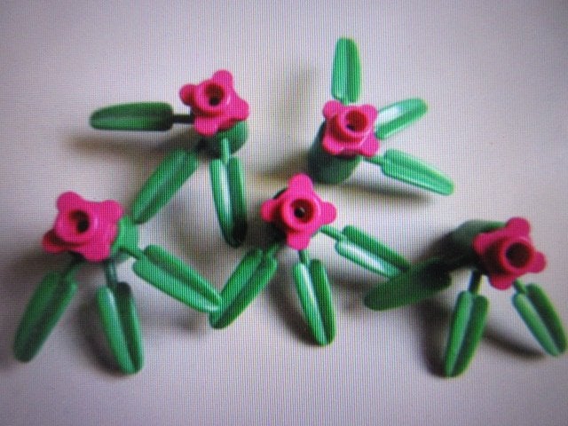 nr. 5453, Blaadjes met bloemetjes, plant, Ophalen of Verzenden, Zo goed als nieuw, Lego