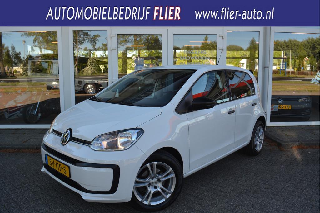 Volkswagen up! 1.0 BMT Take Up! | 5-Drs | Black Spoiler | Or, Voorwielaandrijving, Stof, Wit, Origineel Nederlands