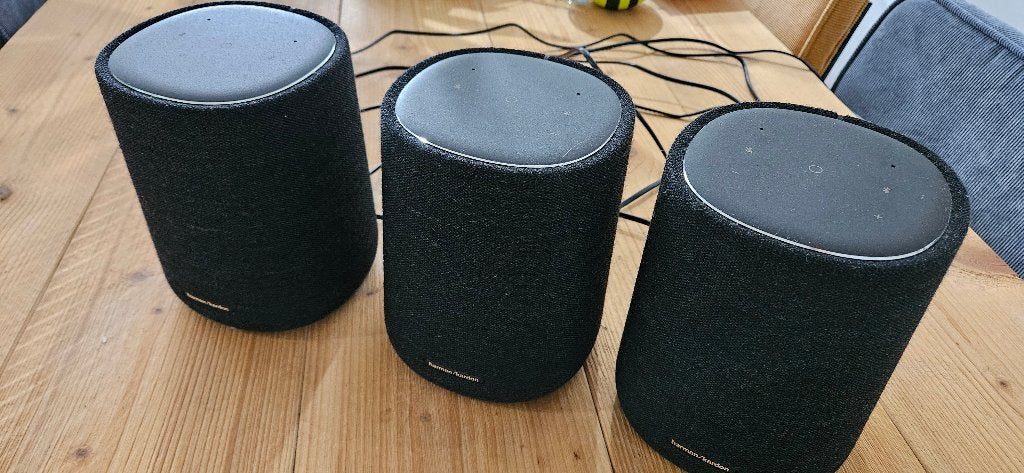 3x Harman Kardon Citation ONE MK3 Zwart