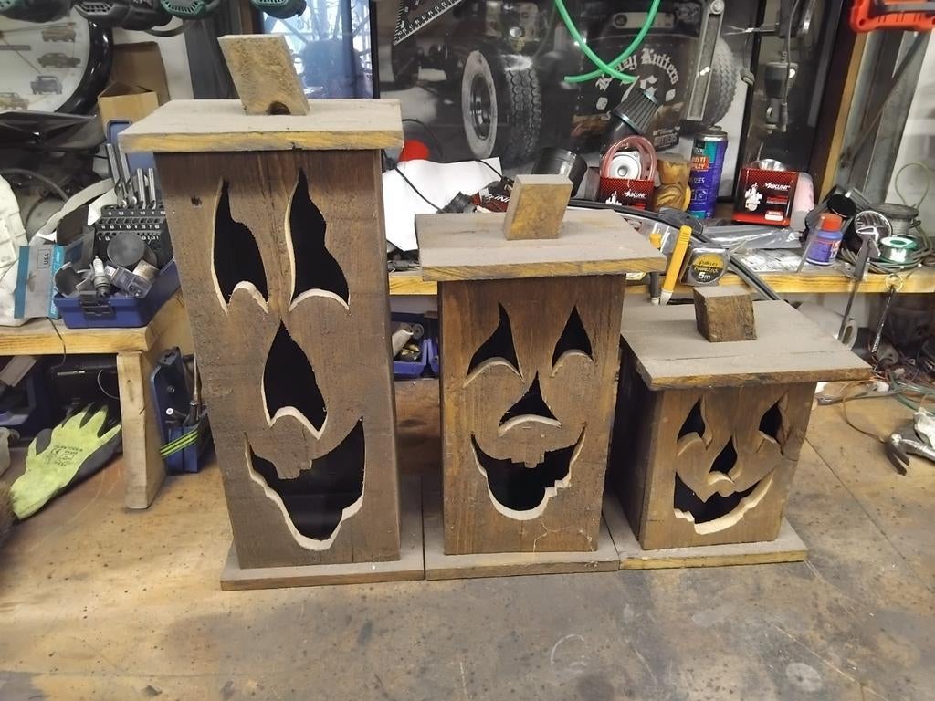 Halloween huisjes, Ophalen of Verzenden, Halloween of Griezel