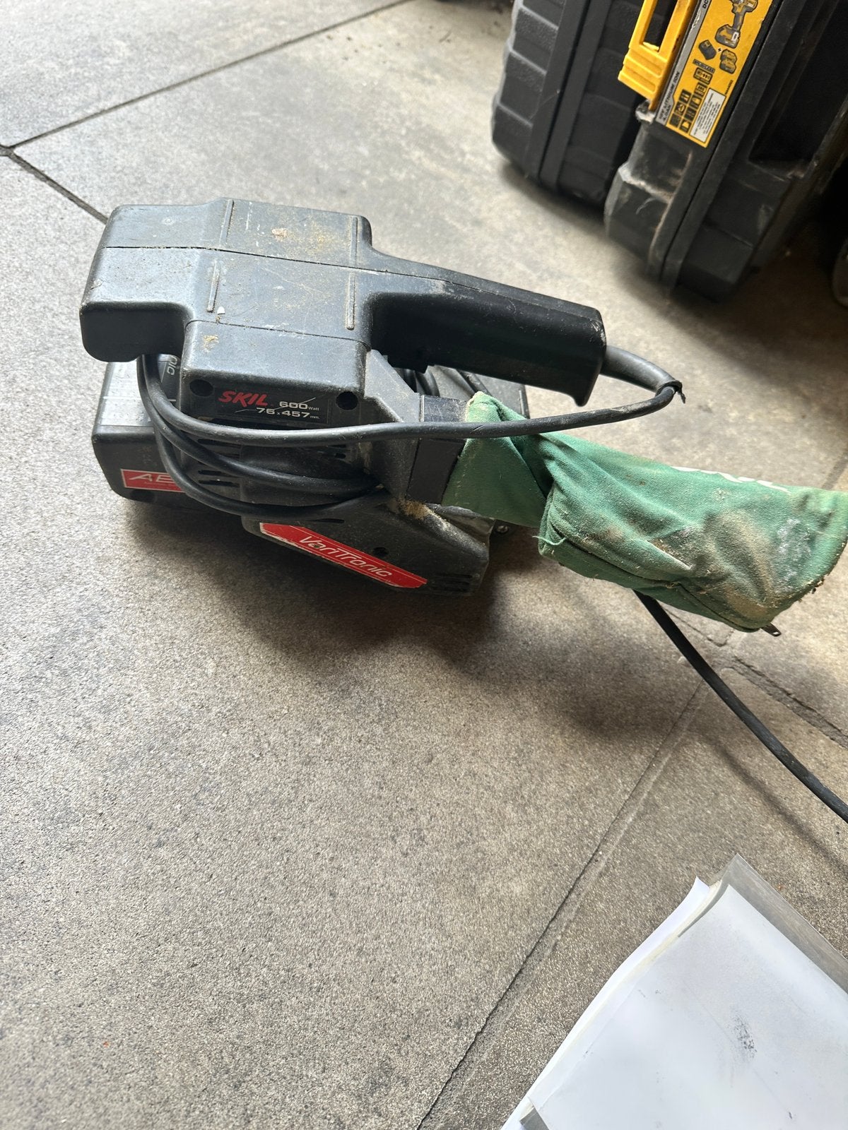 Schuurmachine, Ophalen of Verzenden, Zo goed als nieuw, Minder dan 600 watt, Vlakschuurmachine