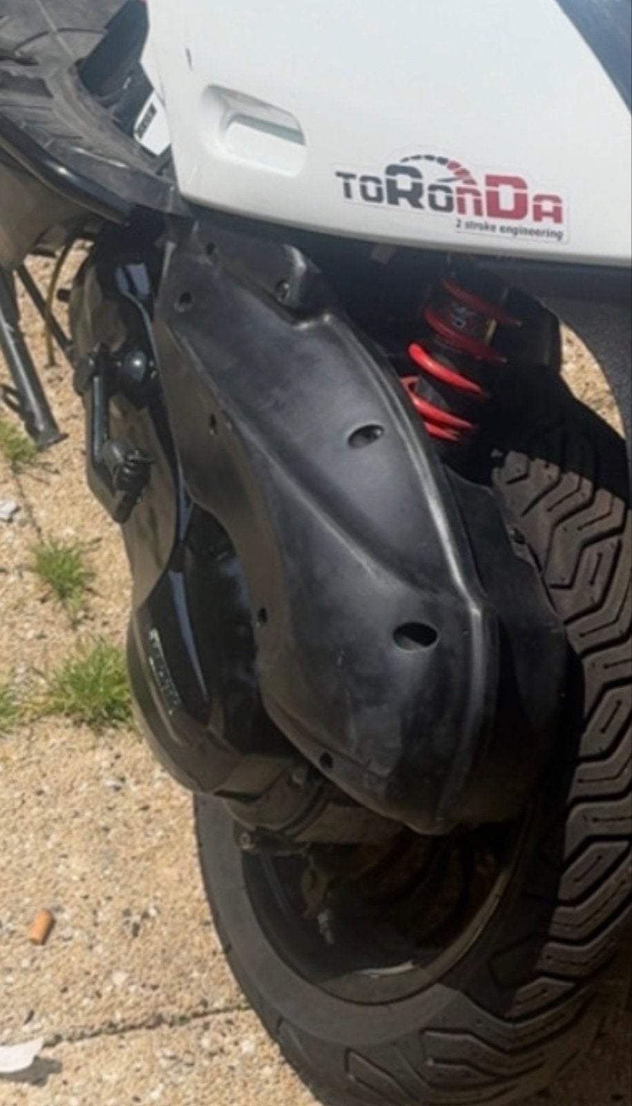 Luchtfilterbox Gilera Runner 125cc/180cc, Ophalen of Verzenden, Gebruikt, Overige typen, Overige merken