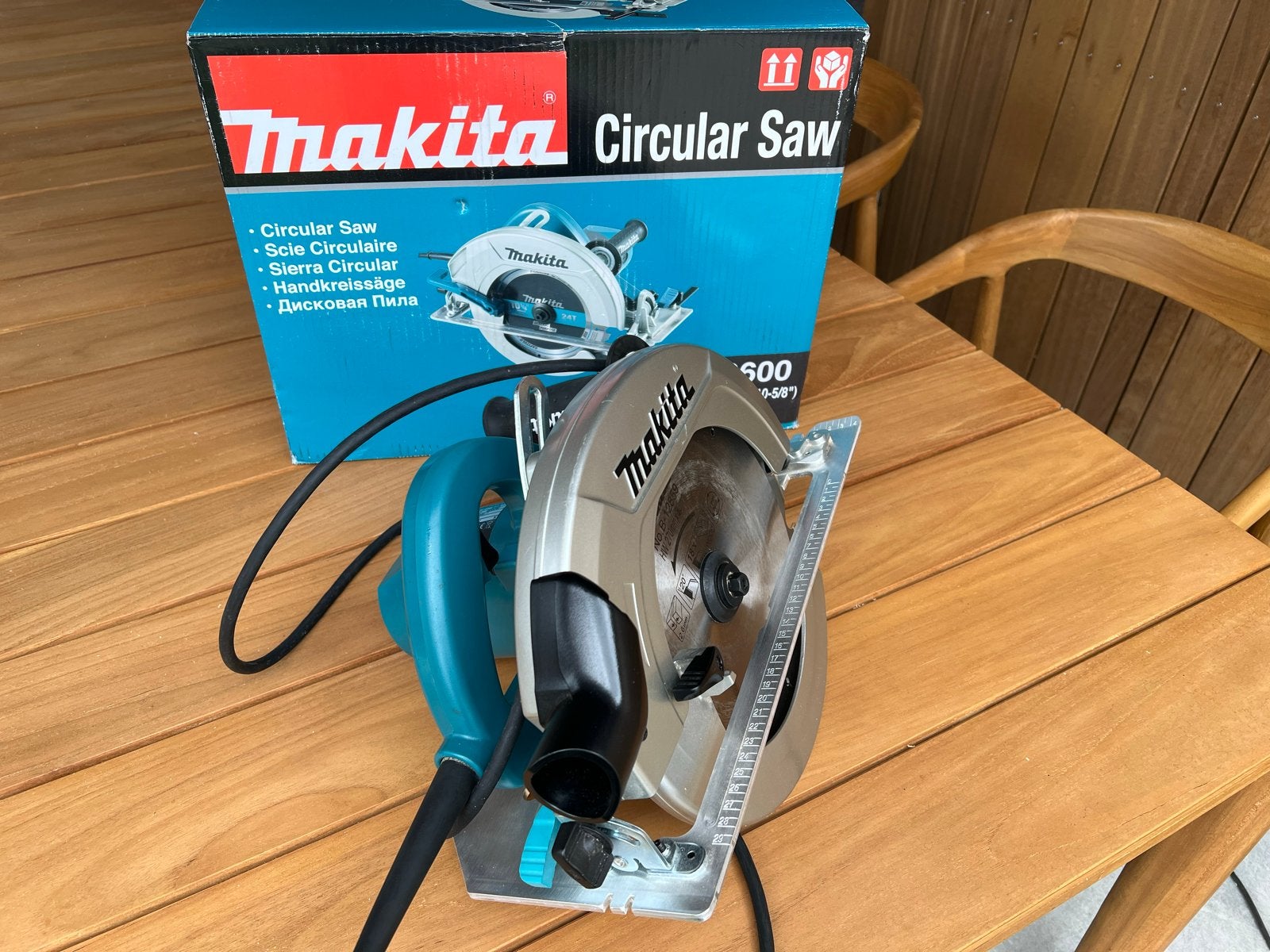 Makita Cirkelzaag HS0600 - Zo goed als nieuw, Cirkelzaag, 70 mm of meer, Ophalen of Verzenden, Zo goed als nieuw