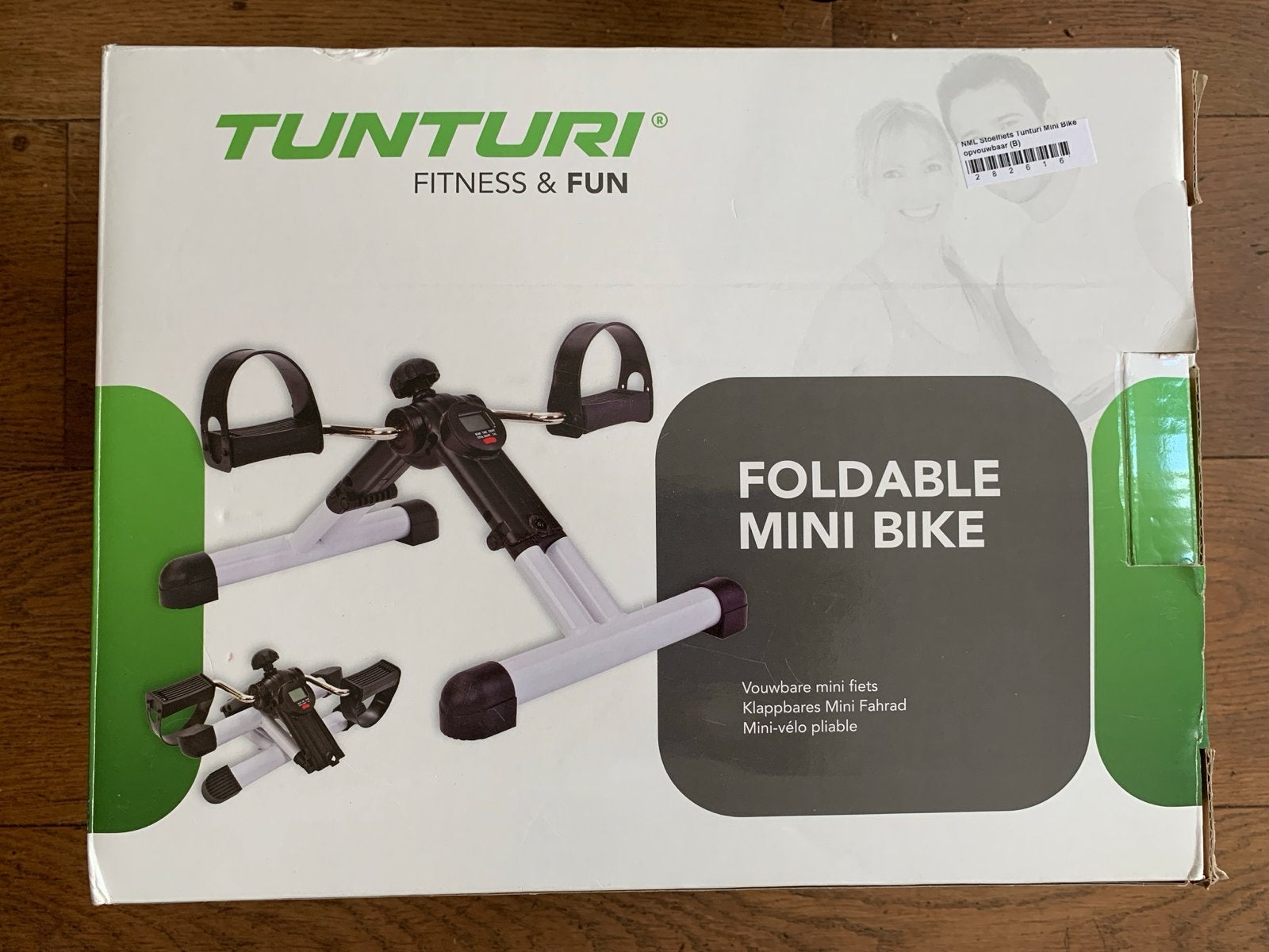 Stoelfiets Tunturi Opvouwbaar nieuwstaat, Sport en Fitness, Overige typen, Ophalen of Verzenden, Metaal, Armen