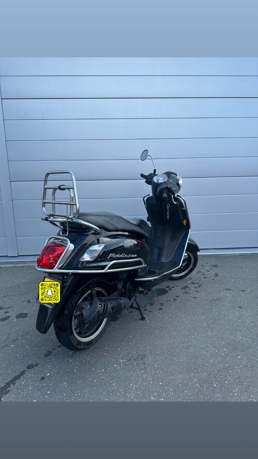 Sym Fiddle II Scooter - Zwart, Goede Staat, Fietsen en Brommers, Ophalen, Gebruikt, SYM, Benzine