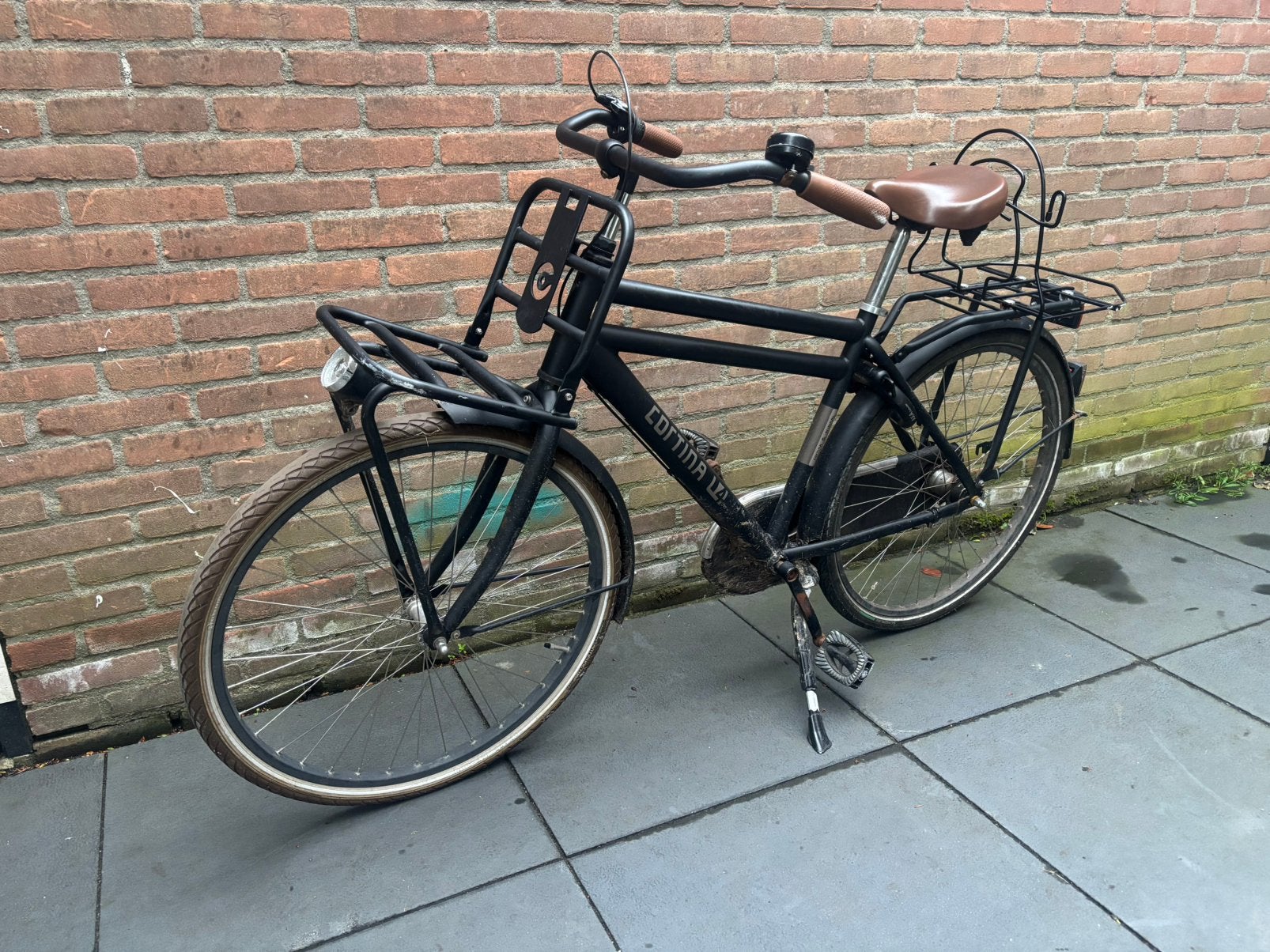 Cortina U4 jongens fiets, Terugtraprem, Gebruikt, Versnellingen, 49 tot 53 cm
