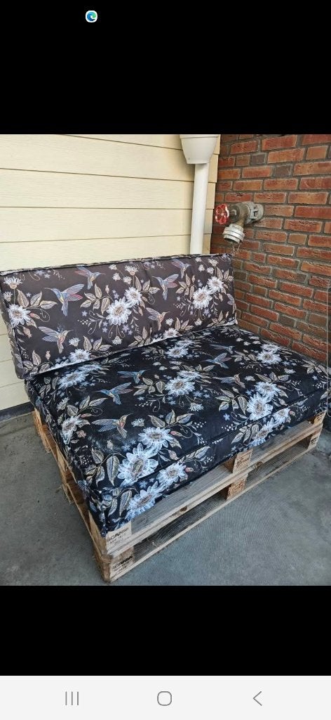Kussens palletbank, Huis en Inrichting, Ophalen, Zo goed als nieuw, Eén