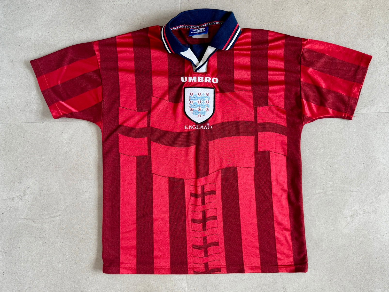 Engeland 1998 1999 voetbalshirt maat M van WK 98, Sport en Fitness, Voetbal, Maat M, Ophalen of Verzenden, Gebruikt, Shirt