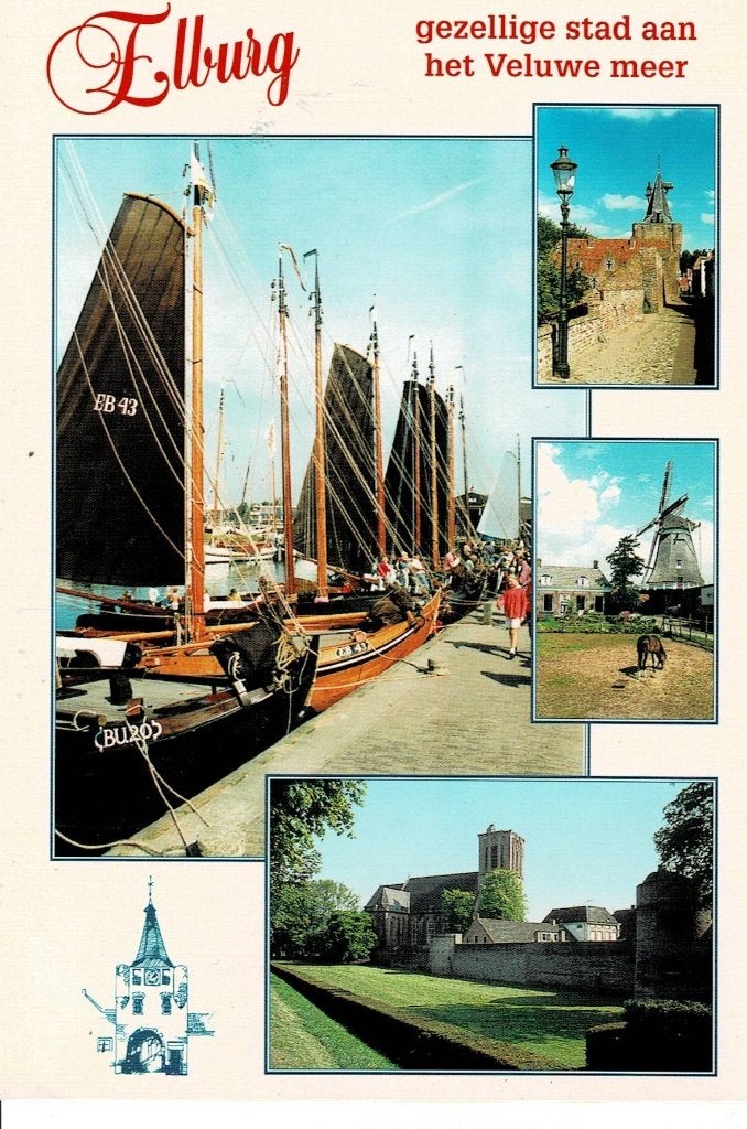 Elburg, Ophalen of Verzenden, 1960 tot 1980, Gelopen, Gelderland