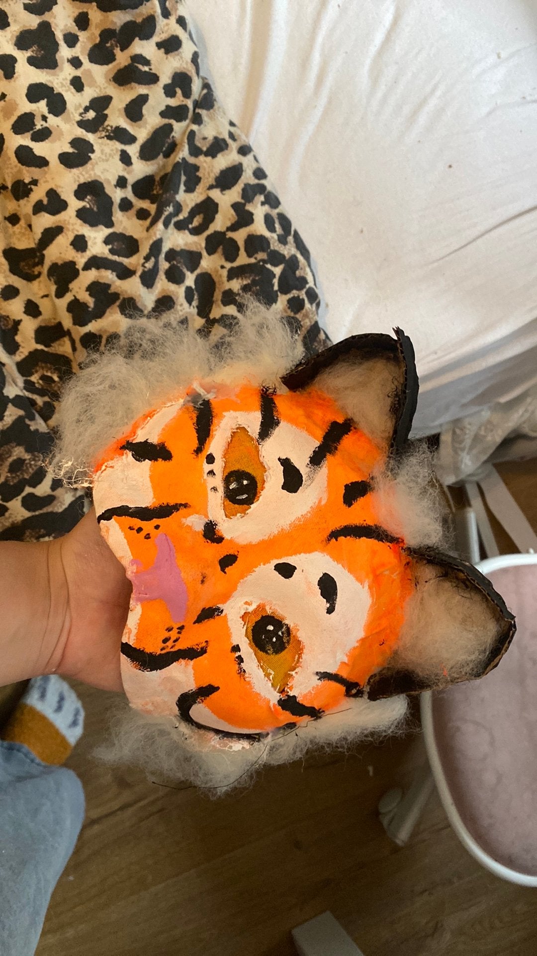Tijger masker, Ophalen of Verzenden, Nieuw, Overige typen