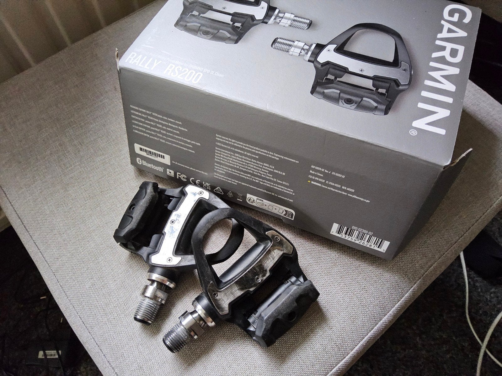 Garmin Rally RS200 vermogensmeter pedalen, Ophalen of Verzenden, Gebruikt, Heren, Overige merken