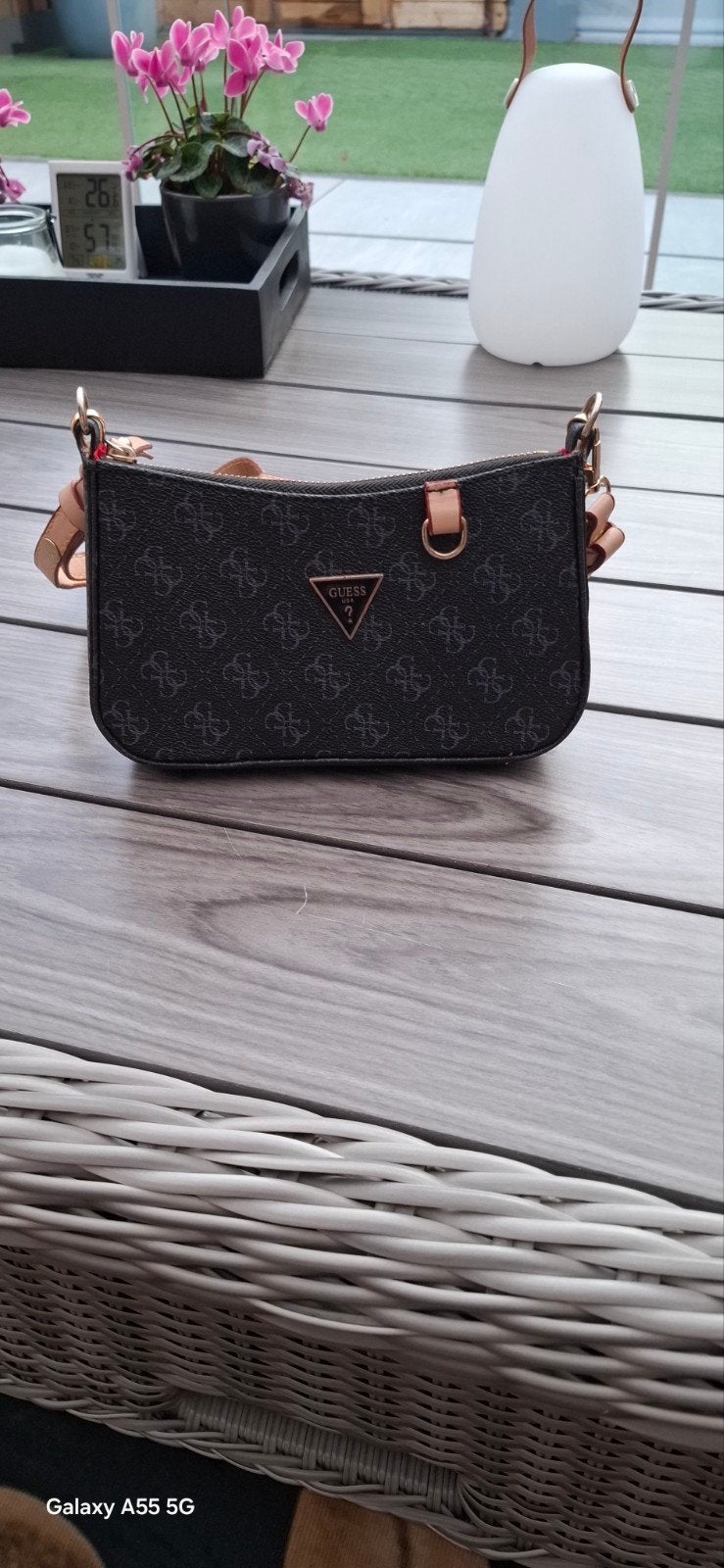 GUESS DAMES HANDTASJE, Ophalen of Verzenden, Nieuw, Zwart, Handtas