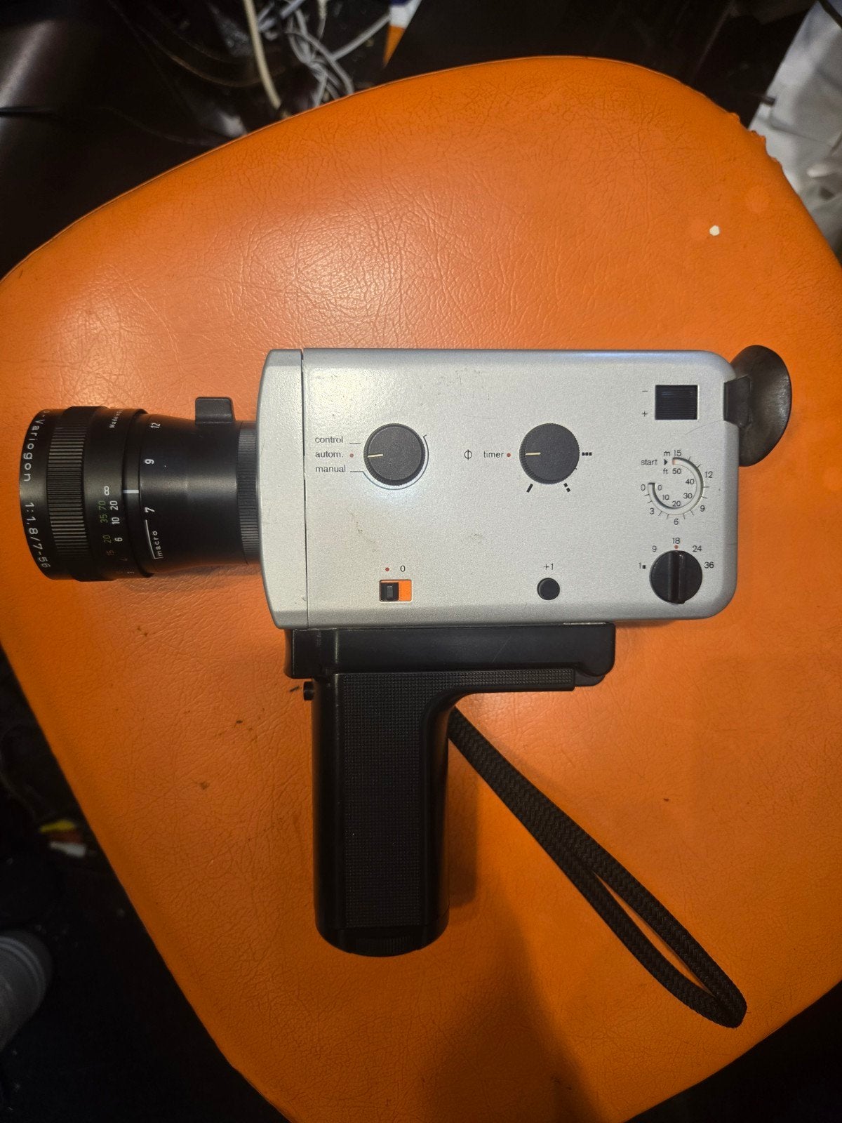 Nizo 156 macro super 8mm film camera, Audio, Tv en Foto, Filmrollen, Ophalen of Verzenden, 8mm film