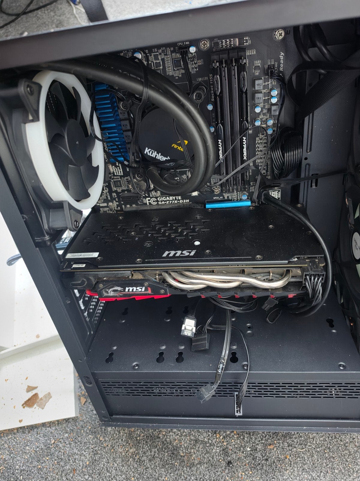Moederbord GIGABYTE Z77XDH3 PC upgrade intel i7 processor, Geen, Ophalen of Verzenden, Zo goed als nieuw, Intel Core i7