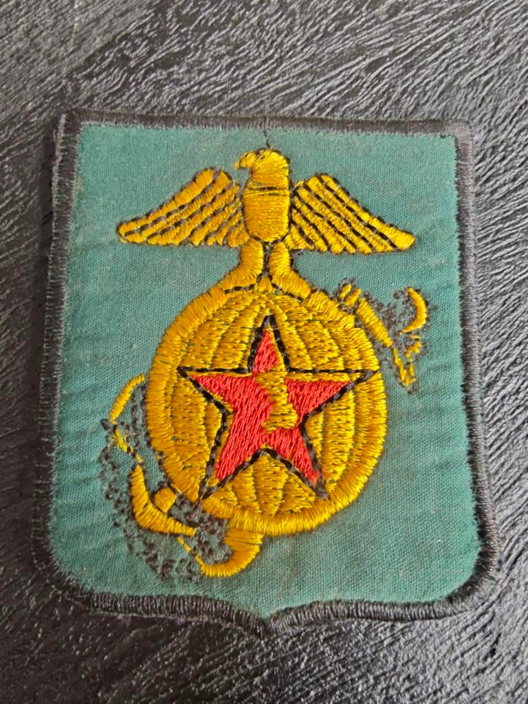 Patch van de Zuid-Vietnamese mariniers., Ophalen of Verzenden, Marine, Nederland, Embleem of Badge