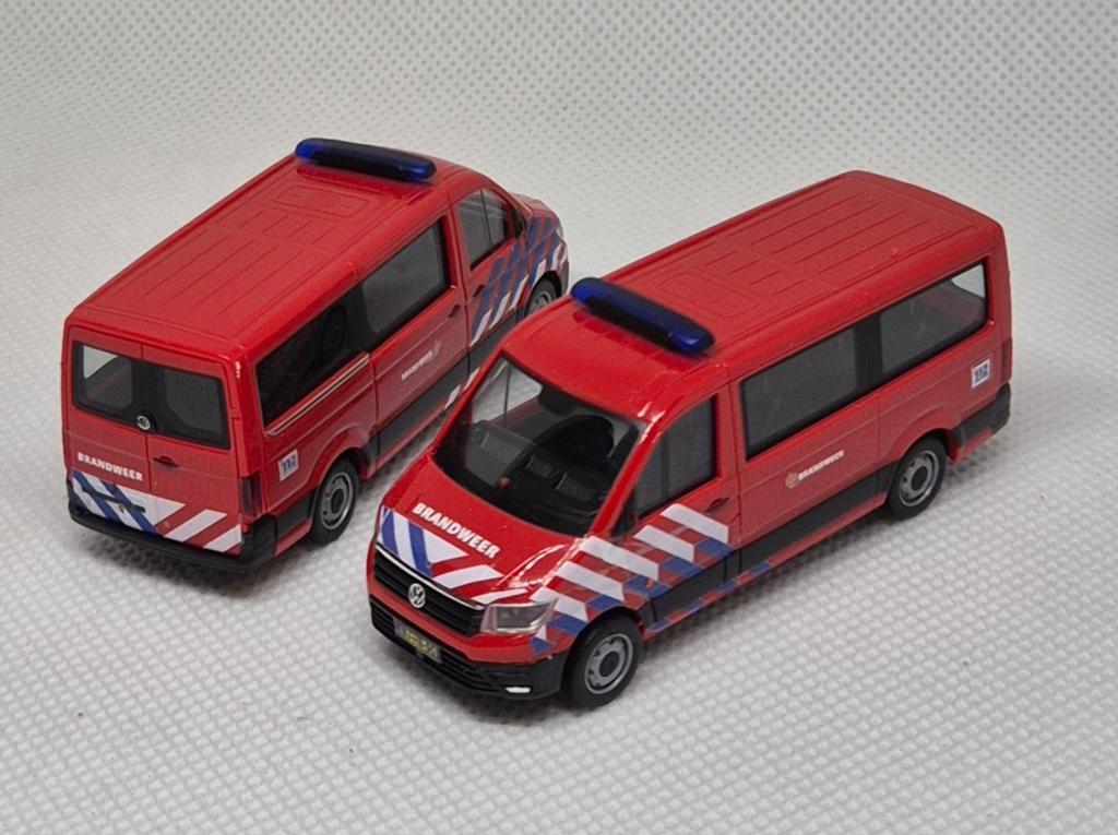 VW Crafter Brandweer Eigenbouw, Ophalen of Verzenden, Zo goed als nieuw, Auto, Herpa