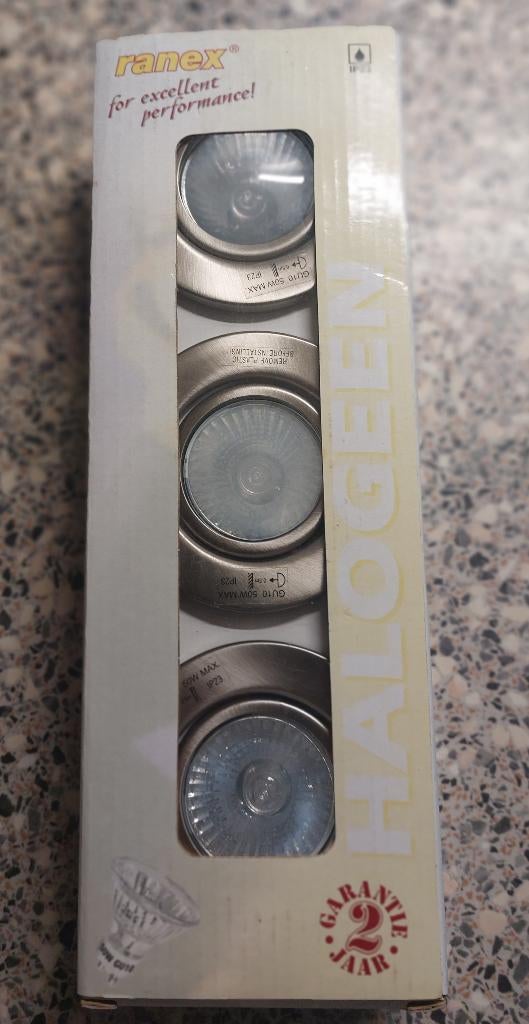 INBOUWSPOTS NIEUW IN VERPAKKING RANEX, Huis en Inrichting, Lampen | Spots, Ophalen of Verzenden, Nieuw, Metaal of Aluminium, Plafondspot of Wandspot