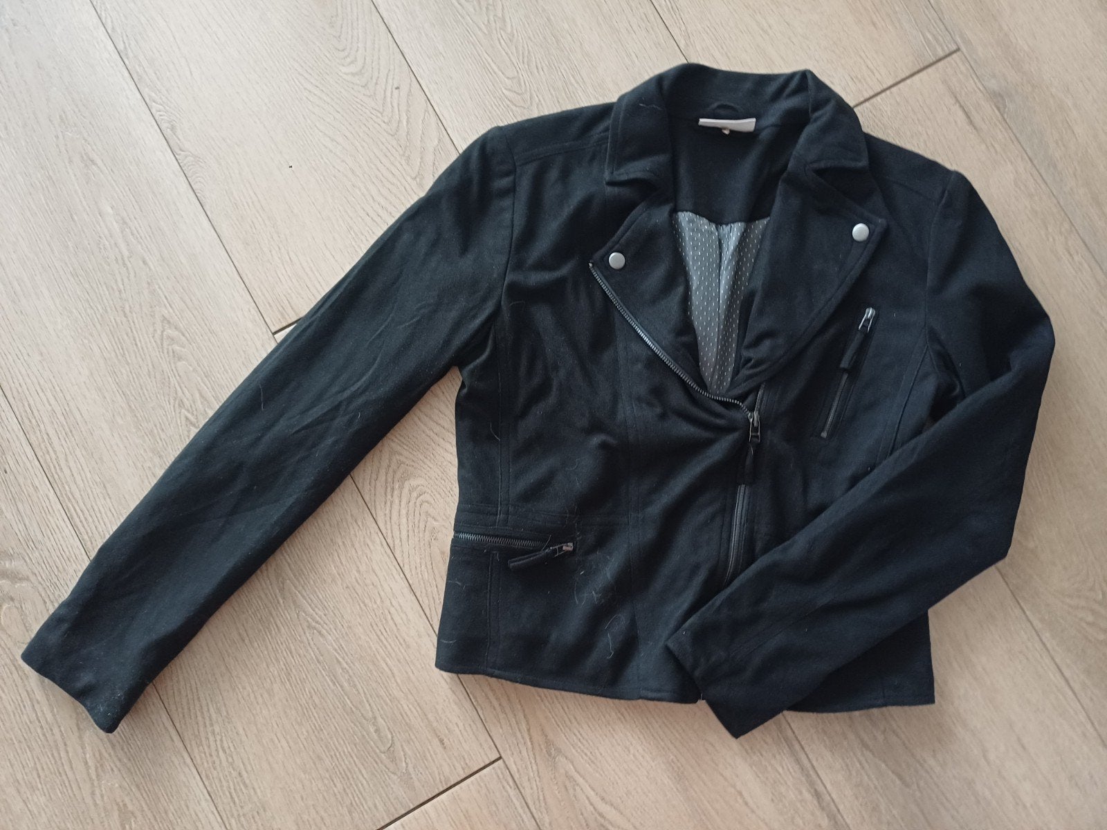 Bikerjasje van Freequent maat Small, izgs, Freequent, Zwart, Ophalen of Verzenden, Zo goed als nieuw