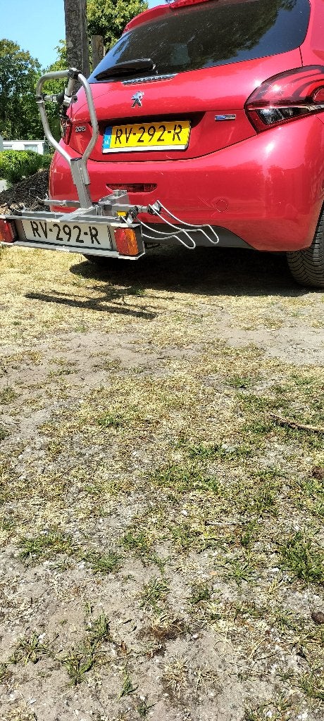 Te koop fietsendrager, Ophalen, 2 fietsen, Gebruikt, Trekhaakdrager