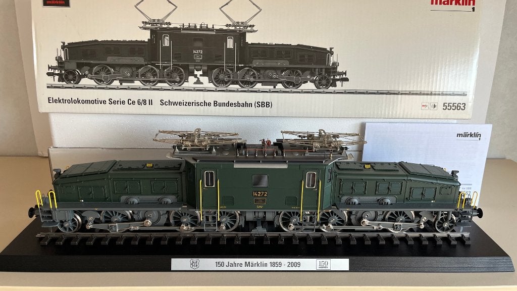 Marklin 55563 Krokodil Spoor 1 SBB MFX Full Sound Spur1 1:32, Wisselstroom, Locomotief, Nieuw, Ophalen of Verzenden