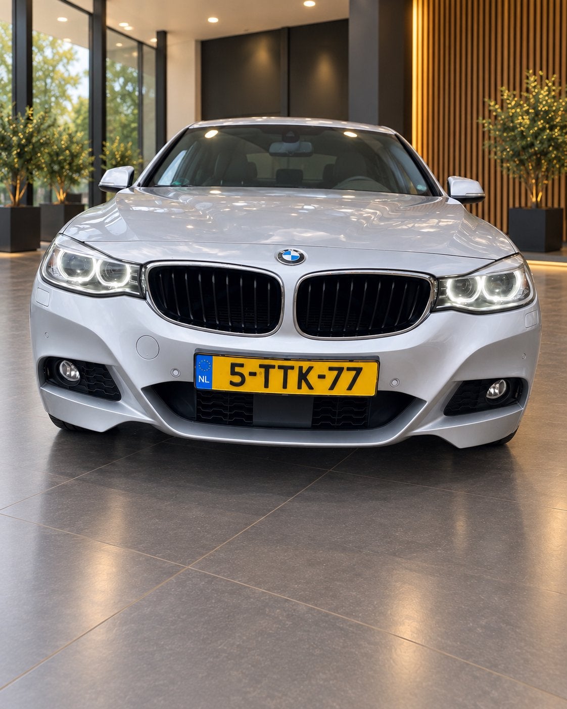 BMW 3-Serie GT 320I Aut8 2014 Grijs, Auto's, Achterwielaandrijving, 4 cilinders, Particulier, 84 €/maand