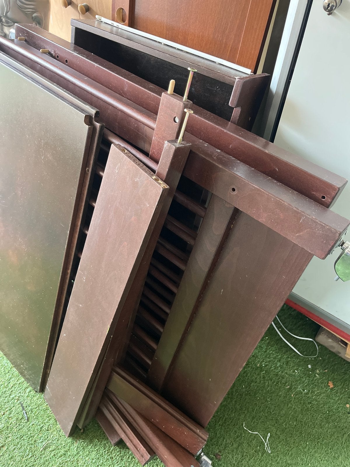 Bopita baby box, bruin, gebruikt, Ophalen, Gebruikt, Ledikant