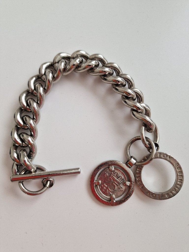 TOV Essentials armband, Ophalen of Verzenden, Zo goed als nieuw, Met bedels of kralen, Zilver