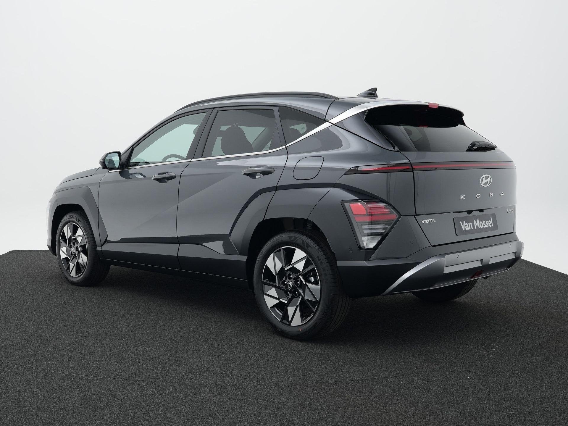 Hyundai Kona 1.6 GDI HEV Premium Sky | Stoel/Stuurverwarming, 137 pk, Euro 6, Met garantie (alle), Leder